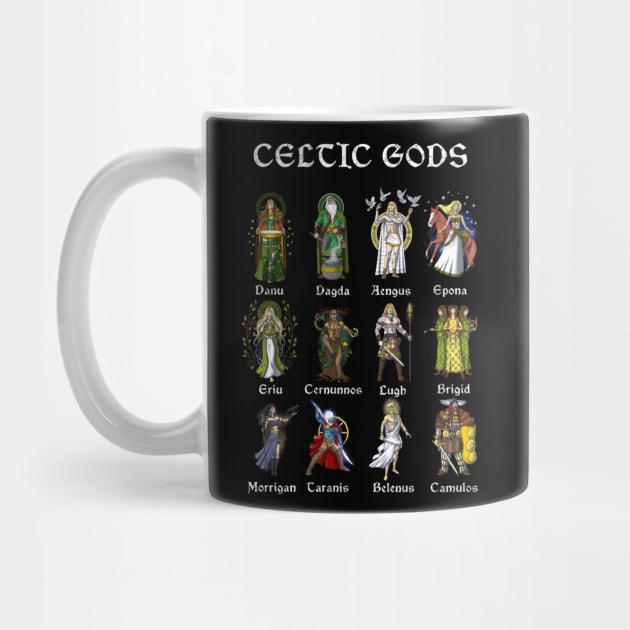 Celtic Mythology Gods by underheaven